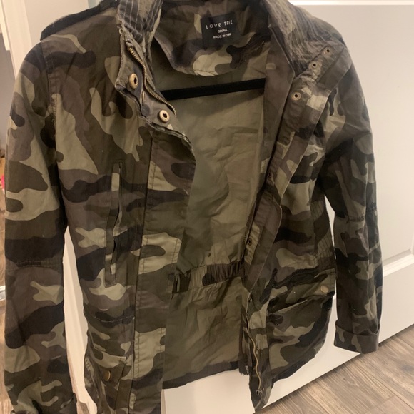 Camo utility jacket - Picture 1 of 3